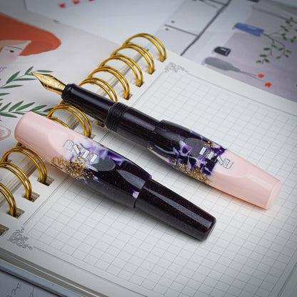 BENU Pixie Fountain pen - Plum Cream