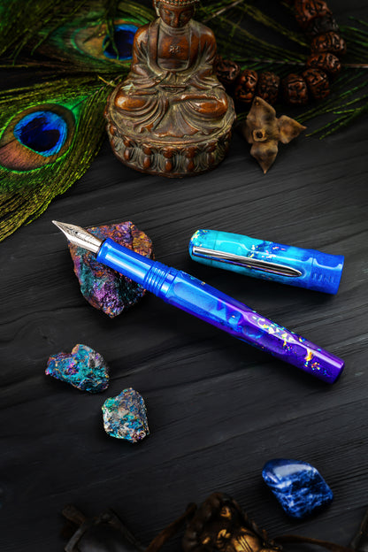 BENU Talisman Fountain pen - Peacock Ore