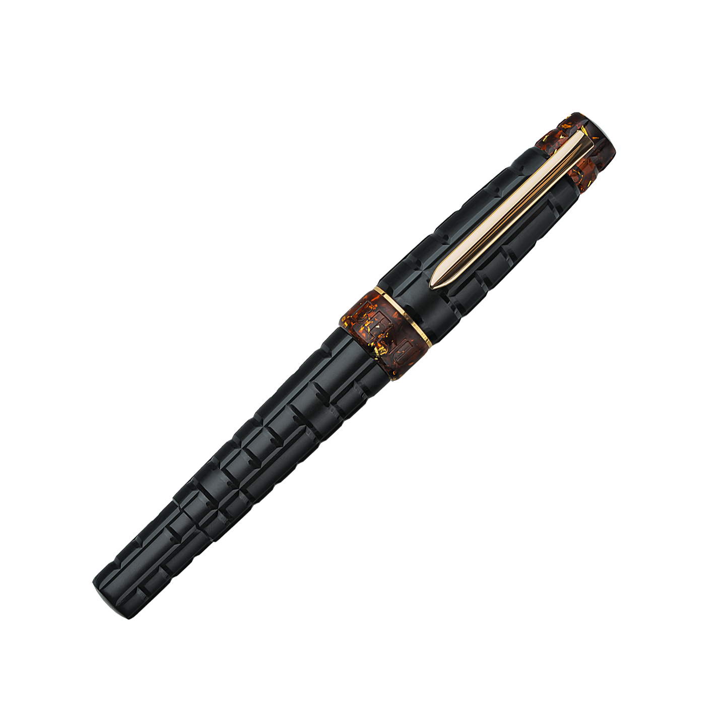 BENU Tessera Fountain pen - Black Amber