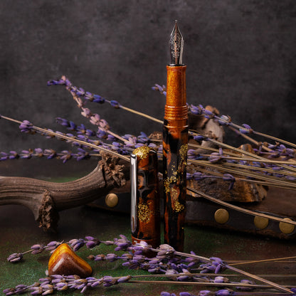 BENU Talisman Fountain pen - Tiger's eye