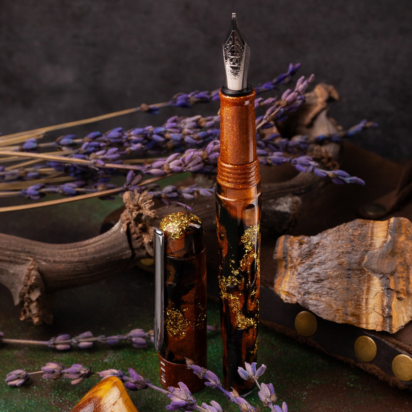 BENU Talisman Fountain pen - Tiger's eye
