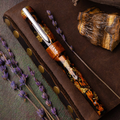 BENU Talisman Fountain pen - Tiger's eye