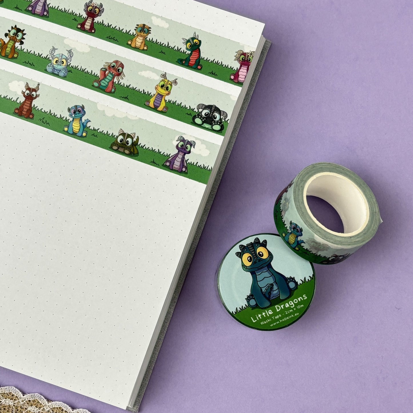 Washi Tape - Little Dragons