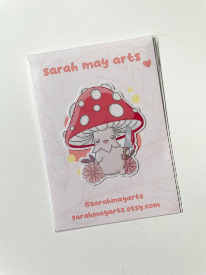 Vinyl Sticker - Mushroom