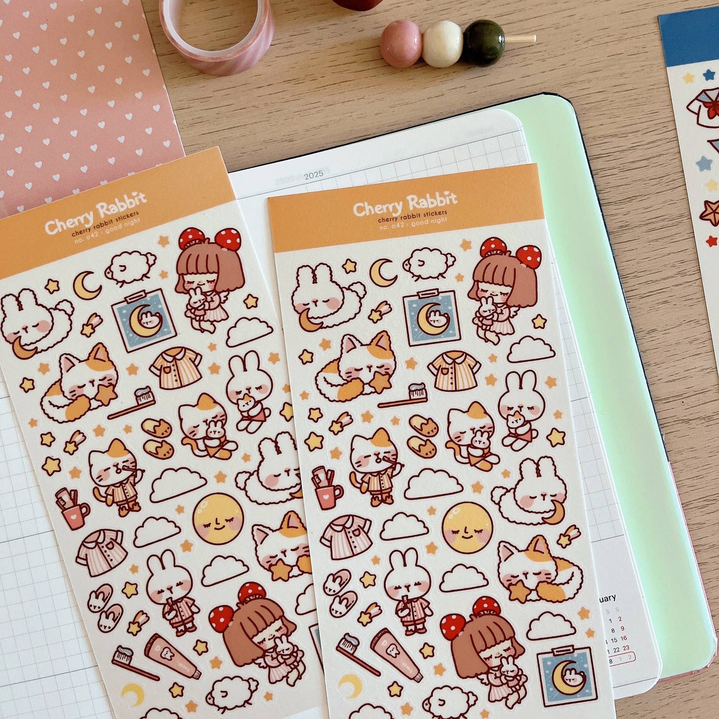 Sticker Sheet - Good Night