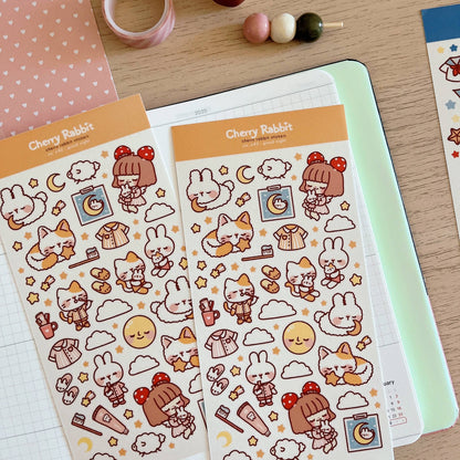 Sticker Sheet - Good Night