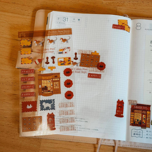 Sticker Sheet: Calico Post
