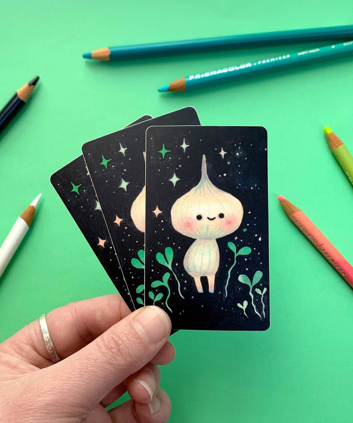 Travel Card Vinyl Sticker - One Wee Garlic