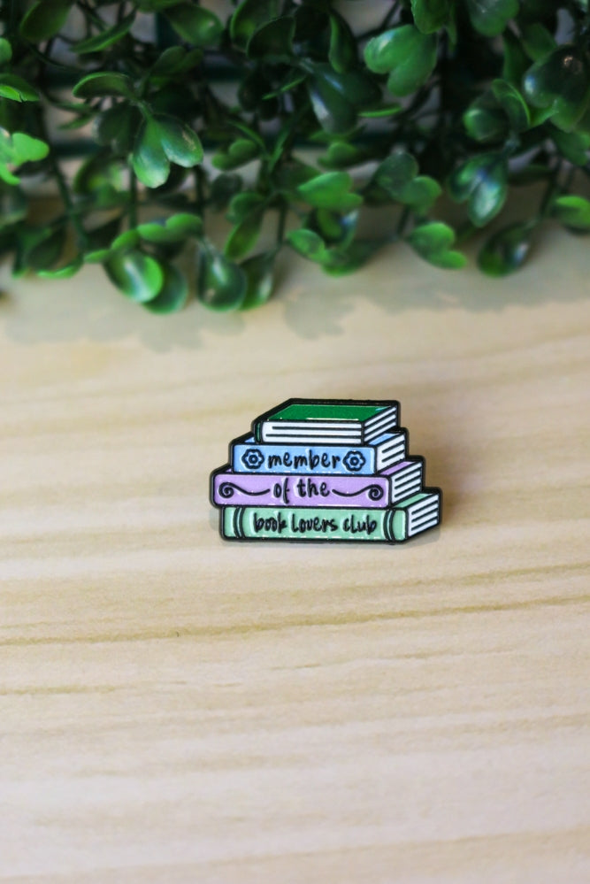 Enamel Pin - Member of the Book Lover's Club