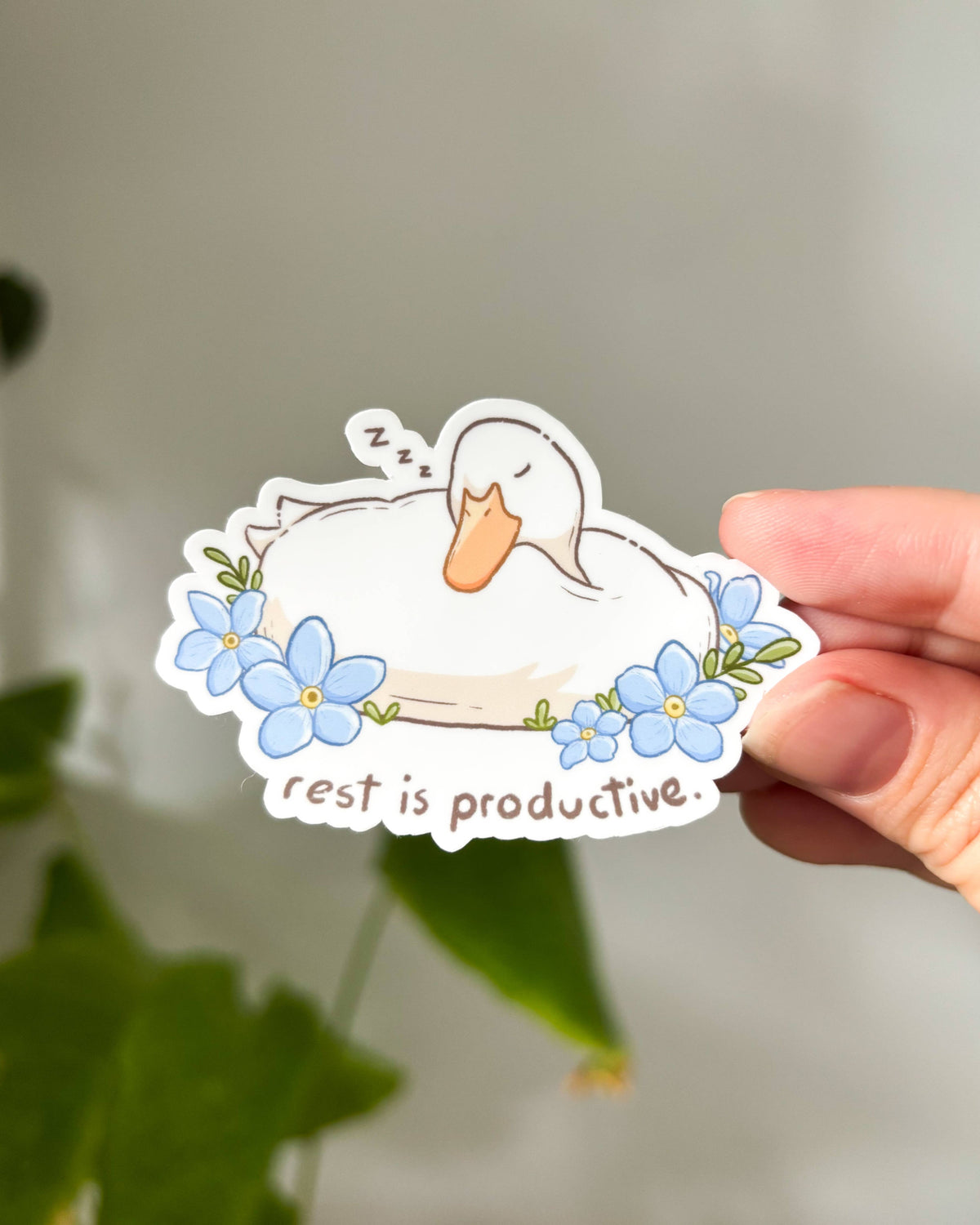 Vinyl Sticker - Rest is Productive