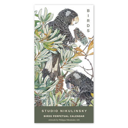 Perpetual Calendar - Australian Birds