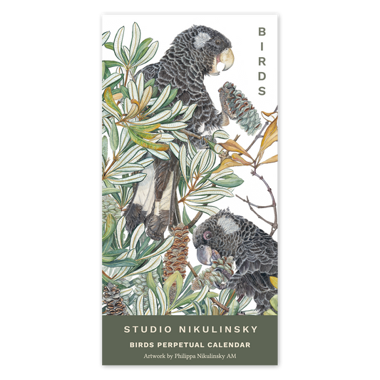 Perpetual Calendar - Australian Birds