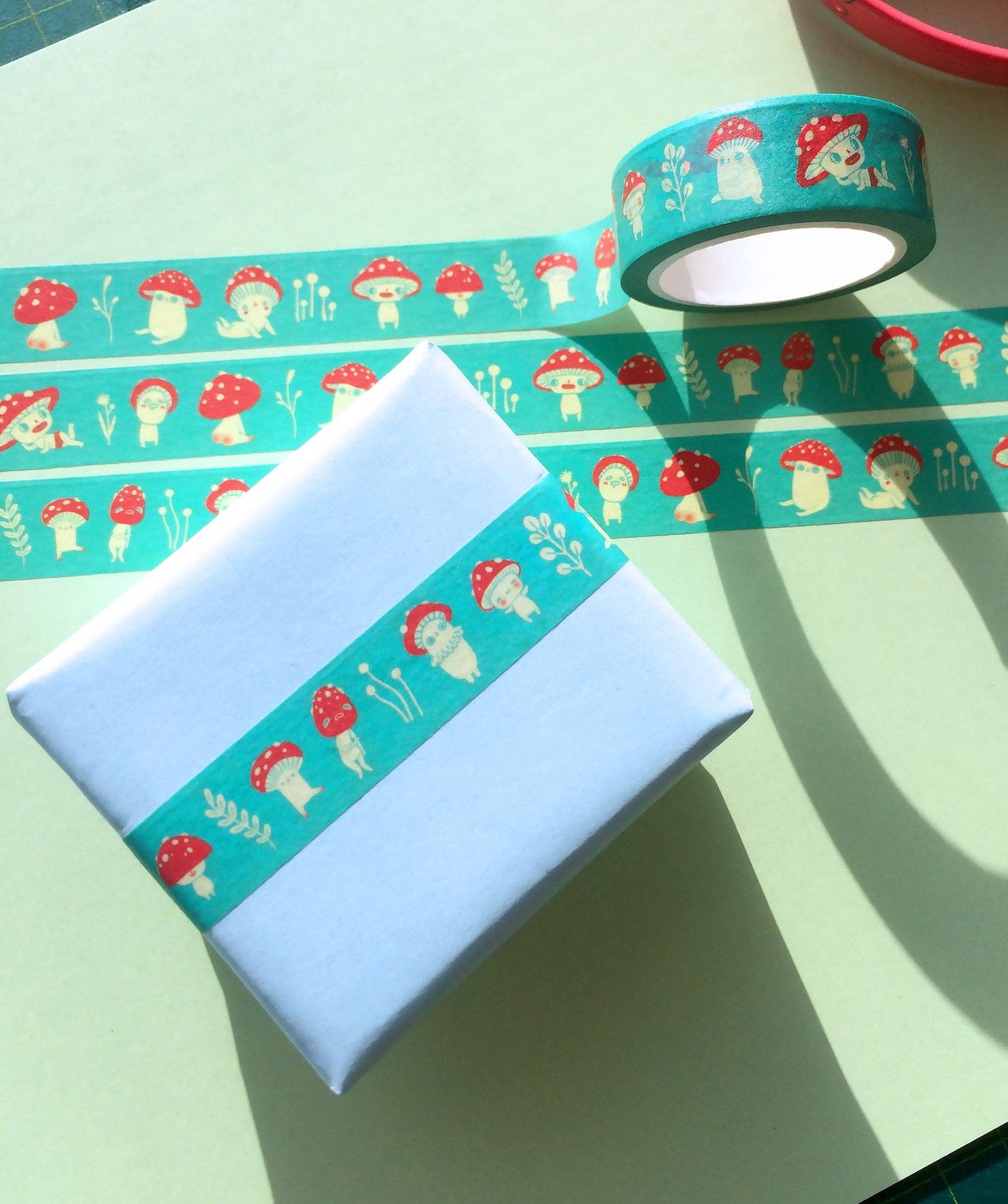 Washi Tape - Mush Pals: Teal