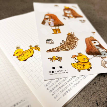 Sticker Sheet - Rubber Duckies