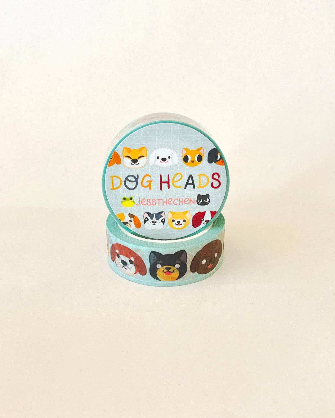 Washi Tape - Dog Heads