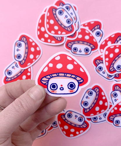 Vinyl Sticker - Surprised Mush