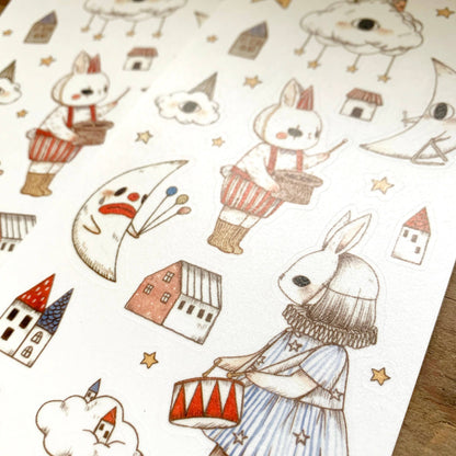 Sticker Sheet - Little Parade