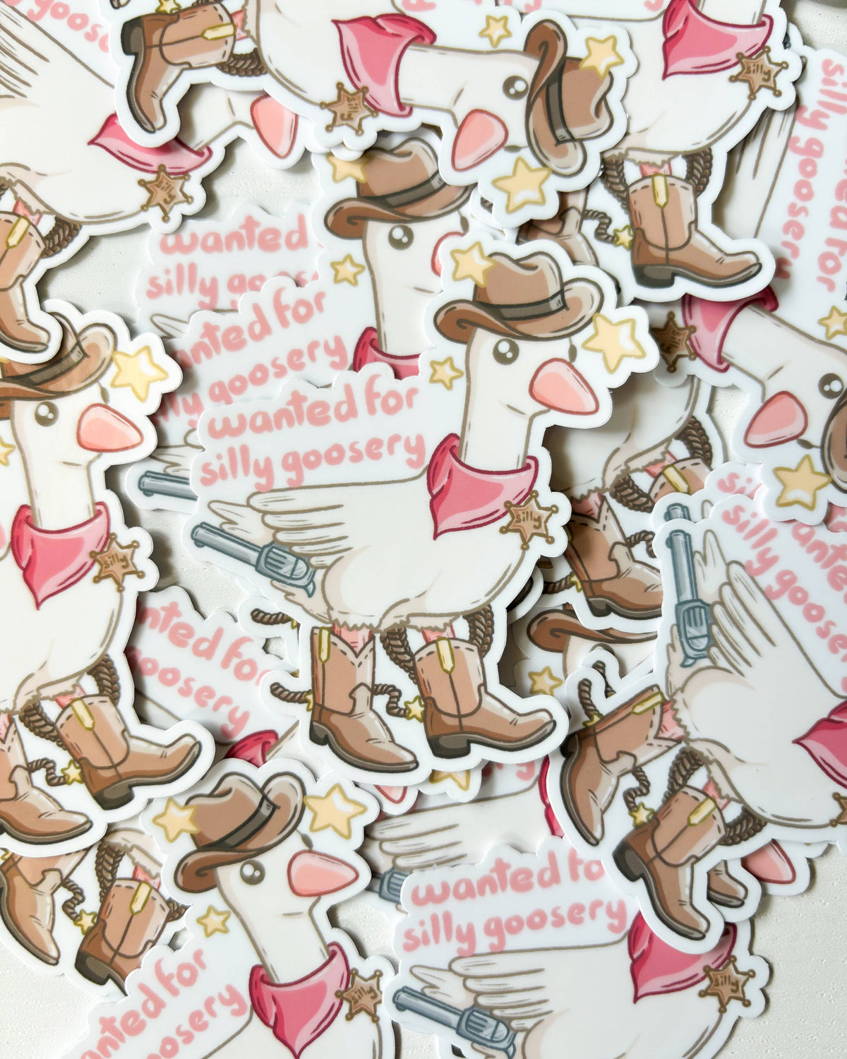 Vinyl Sticker - Cowboy Goose