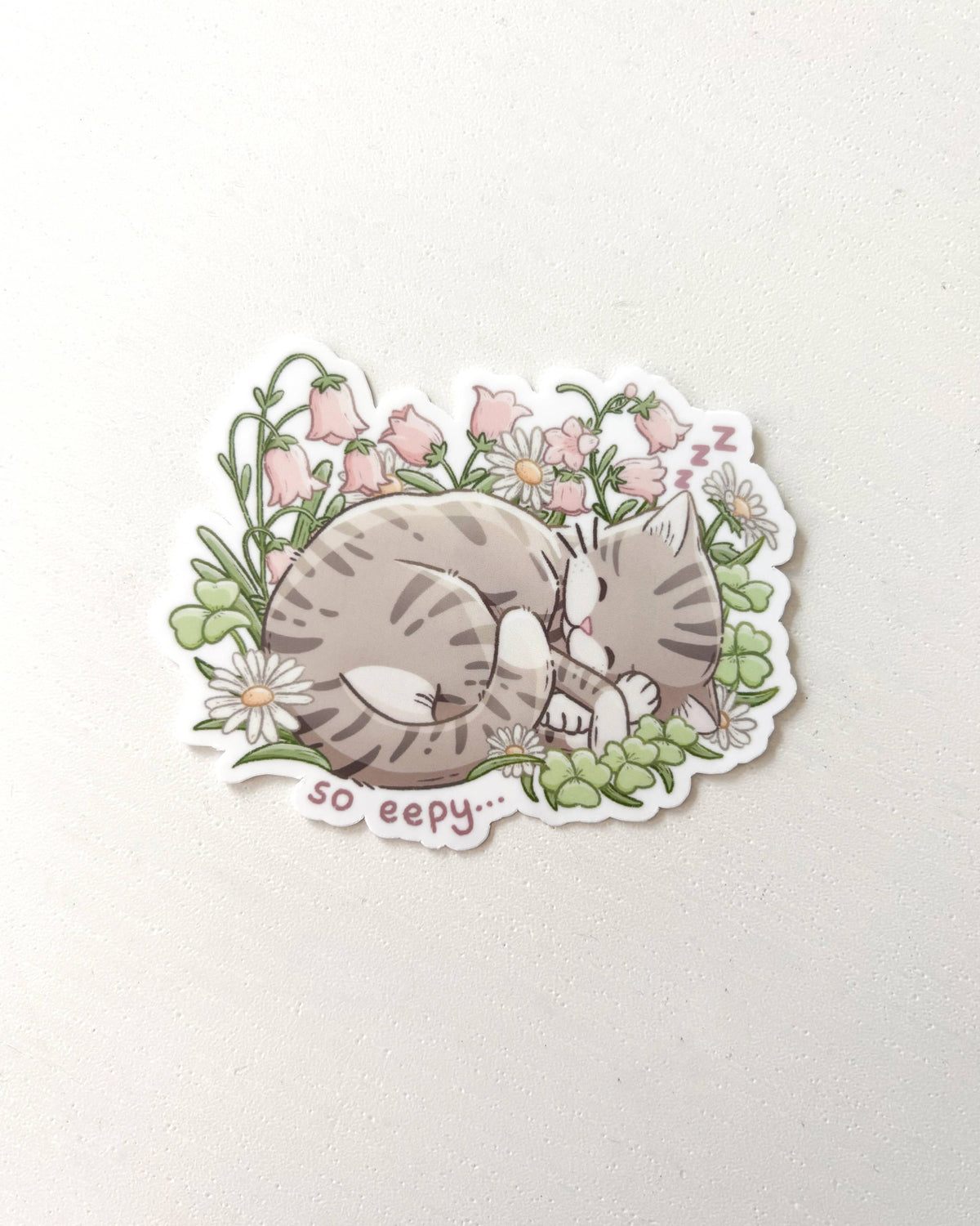 Vinyl Sticker - Eepy Kitty