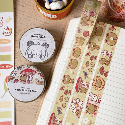 Washi Tape - Frog Friends