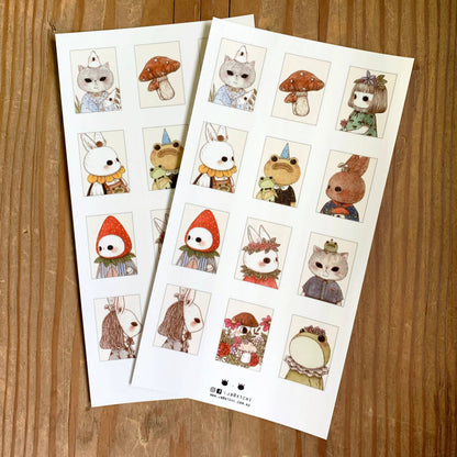 Sticker Sheet - Stamp Friends I