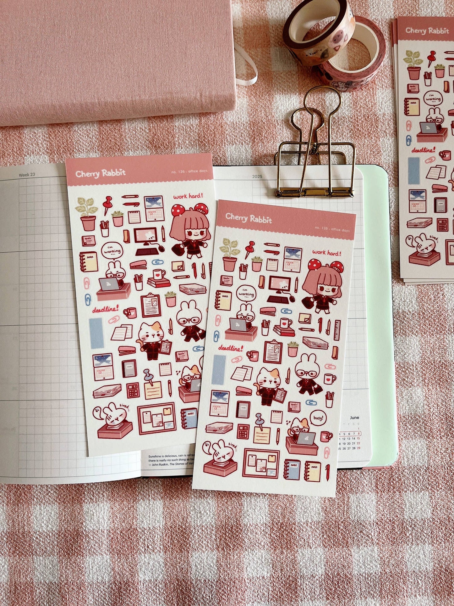 Sticker Sheet - Office Days