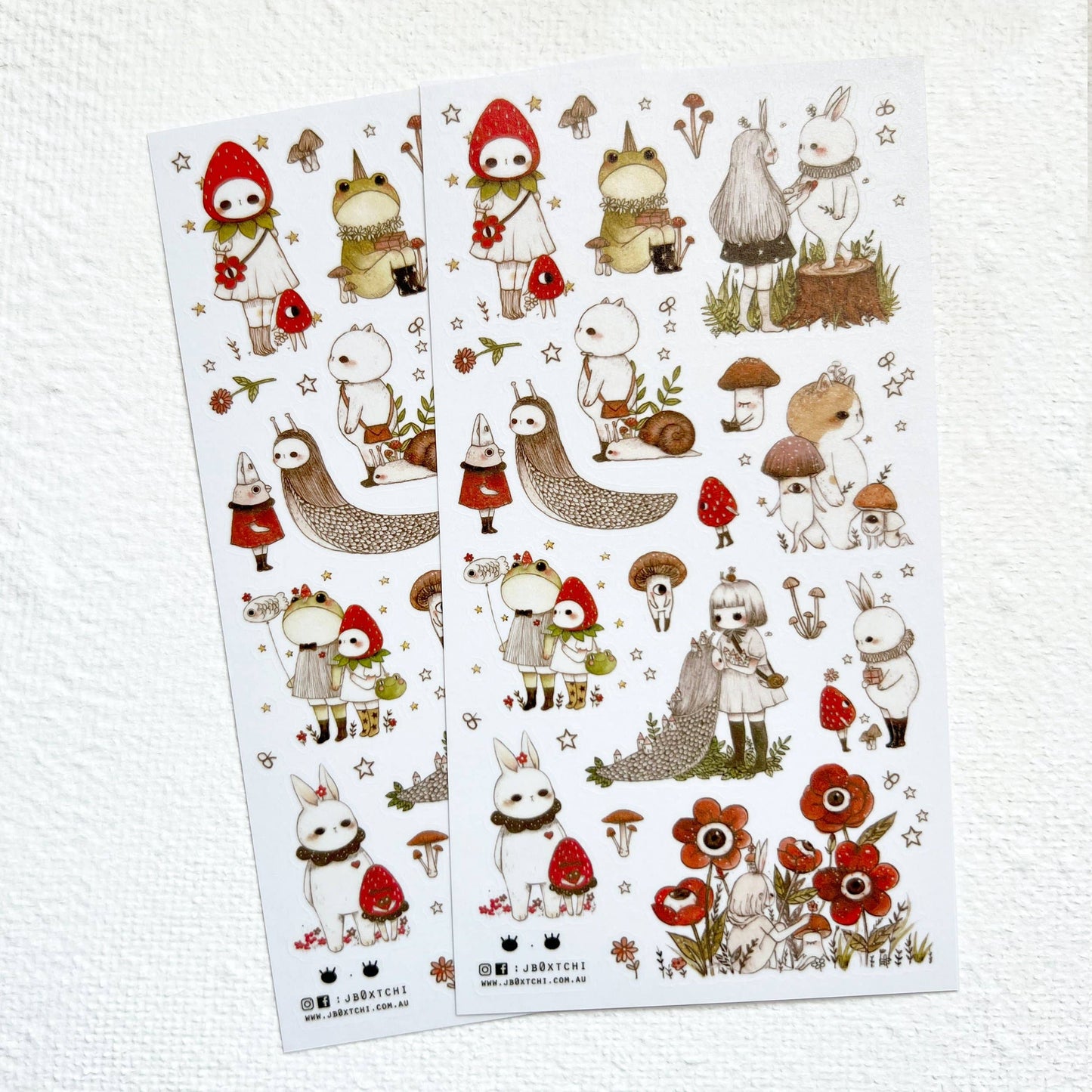Sticker Sheet - Woodland I