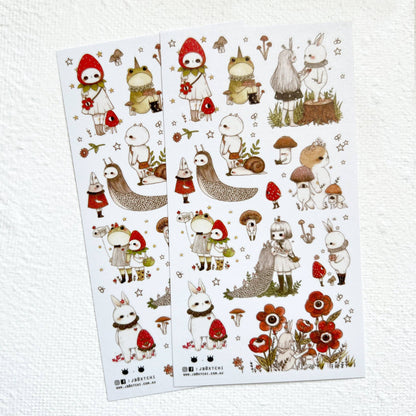 Sticker Sheet - Woodland I