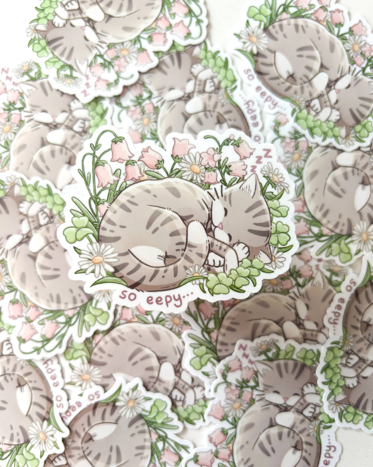 Vinyl Sticker - Eepy Kitty