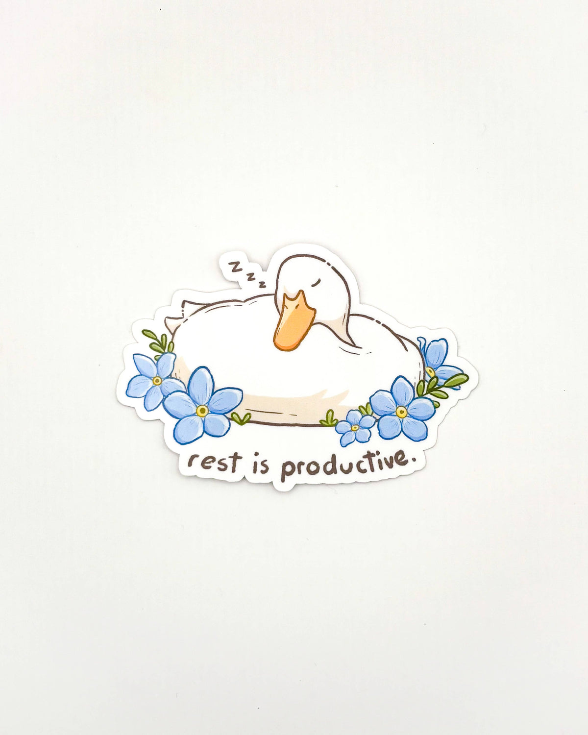 Vinyl Sticker - Rest is Productive