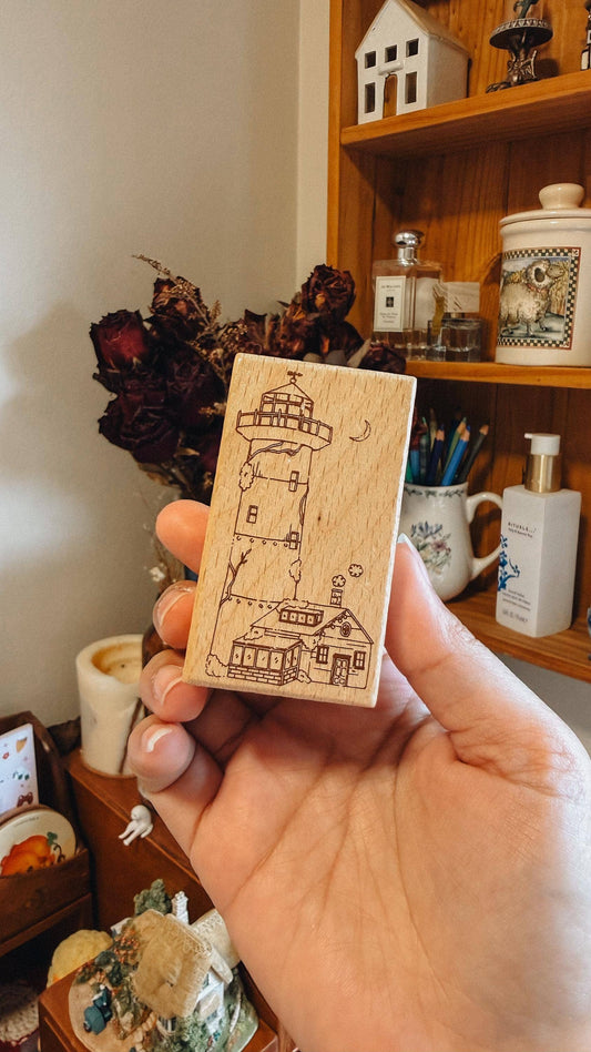 Stamps - Decorative Wooden Rubber Stamp