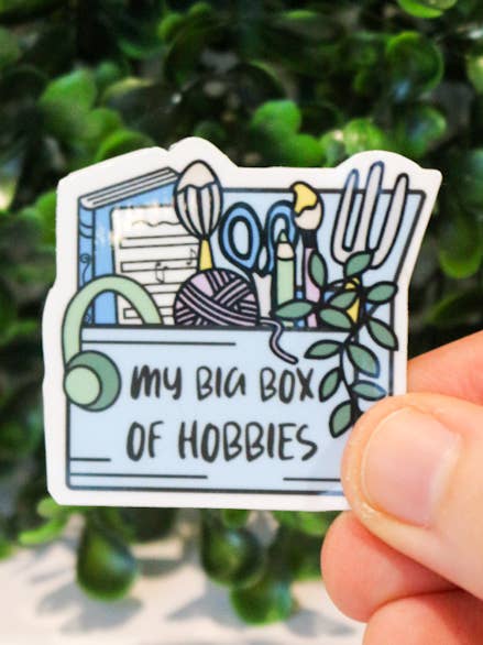 Vinyl Sticker - My Big Box of Hobbies