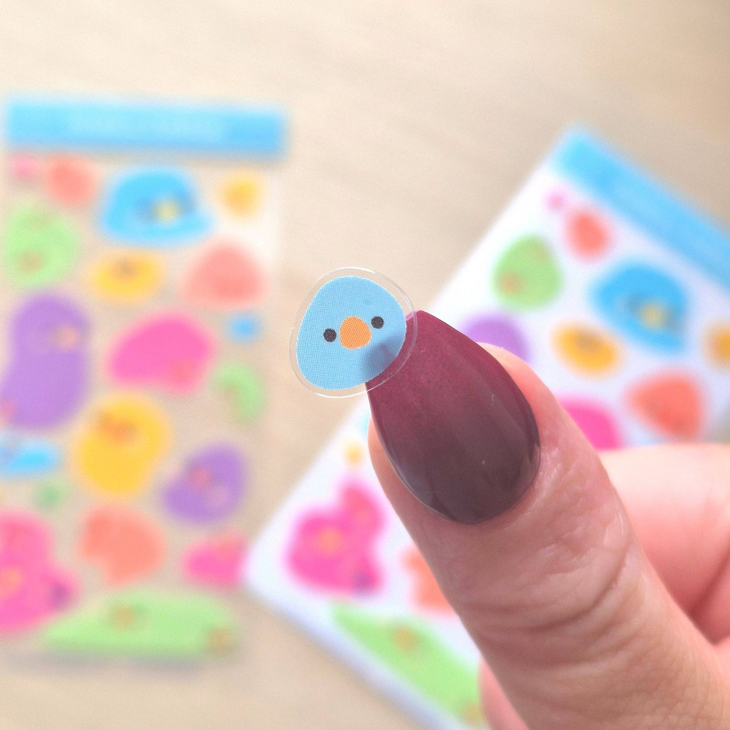 Sticker Sheet - Rainbow Bubbles