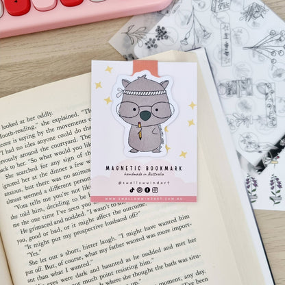 Magnetic Bookmark - Wombat Study Buddy