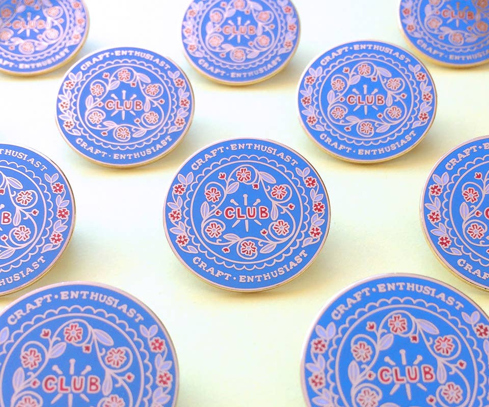 Enamel Pin - Craft Enthusiast Club