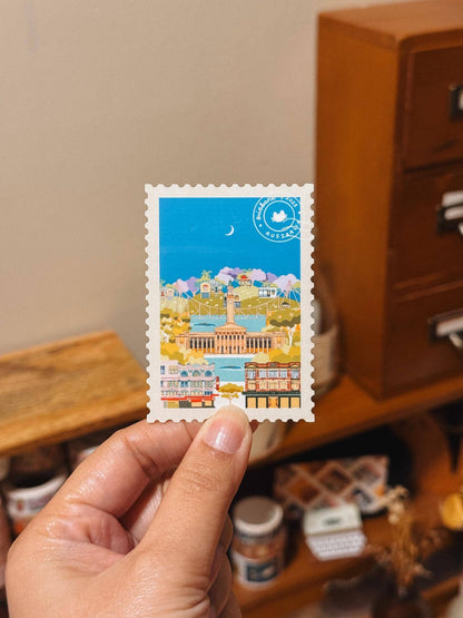 Vinyl Sticker - Brisbane Travel Memory