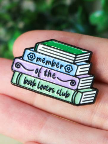 Enamel Pin - Member of the Book Lover's Club