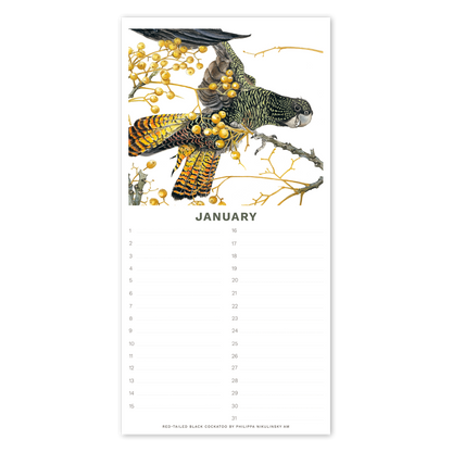 Perpetual Calendar - Australian Birds
