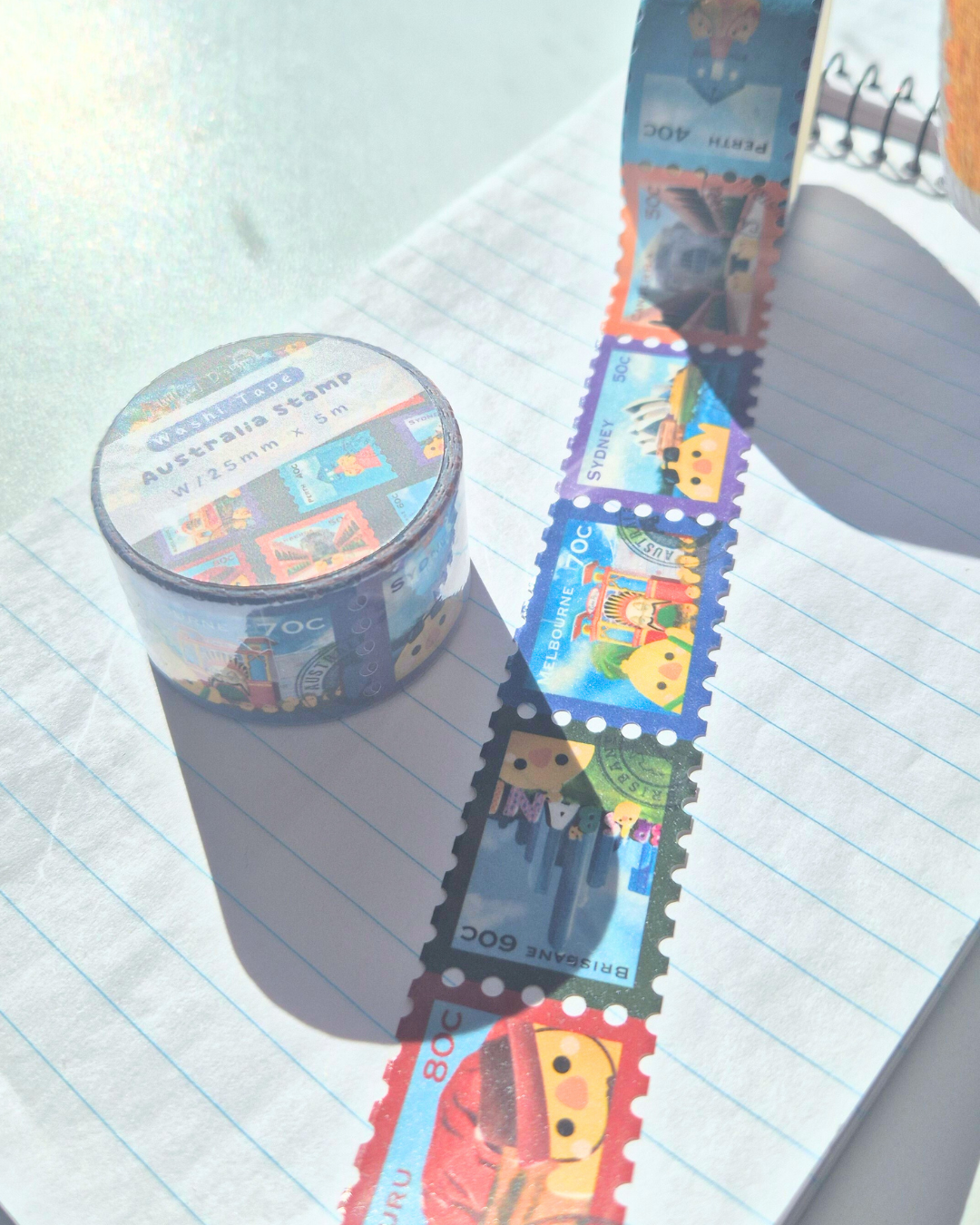 Washi Tape - Australia Stamp