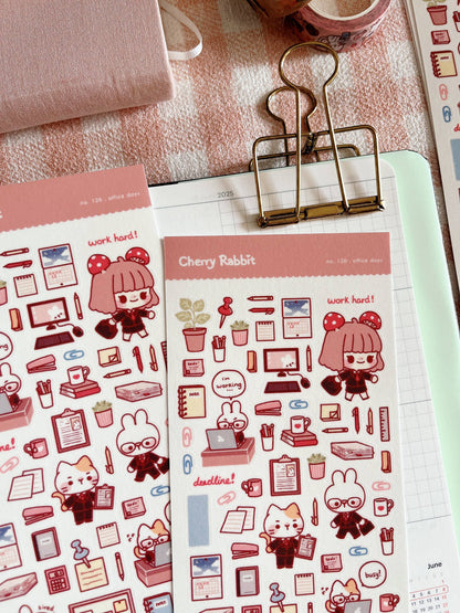 Sticker Sheet - Office Days