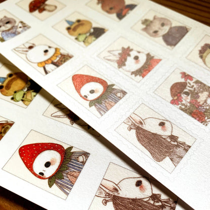 Sticker Sheet - Stamp Friends I