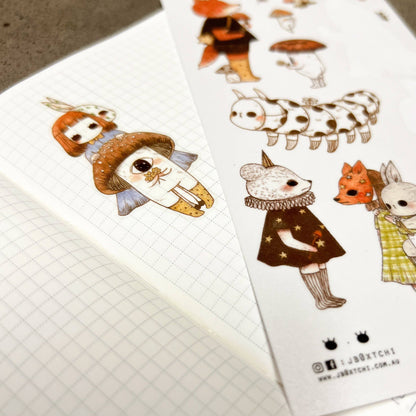 Sticker Sheet - Mushroom Companions I