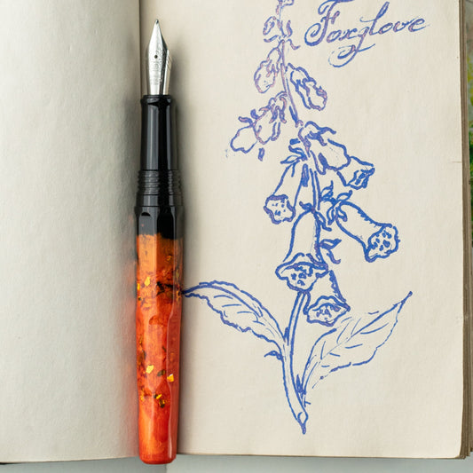 BENU Talisman Fountain pen - Fox Gloves