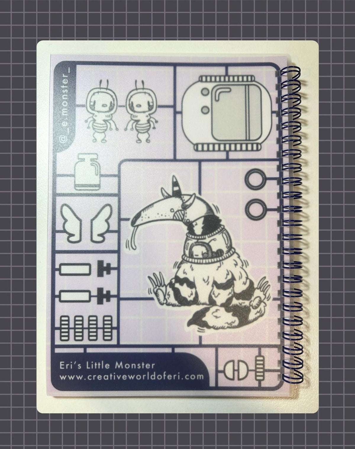 Reusable Sticker Book - Eri's Little Monster
