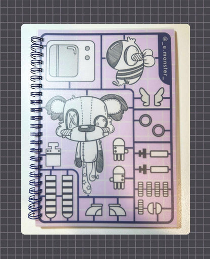 Reusable Sticker Book - Eri's Little Monster