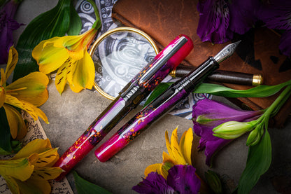 BENU Talisman Fountain pen - Lily of the Incas