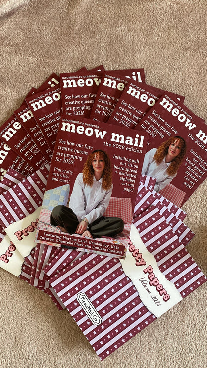 Journal Zine - Meow Mail (the 2026 edition)