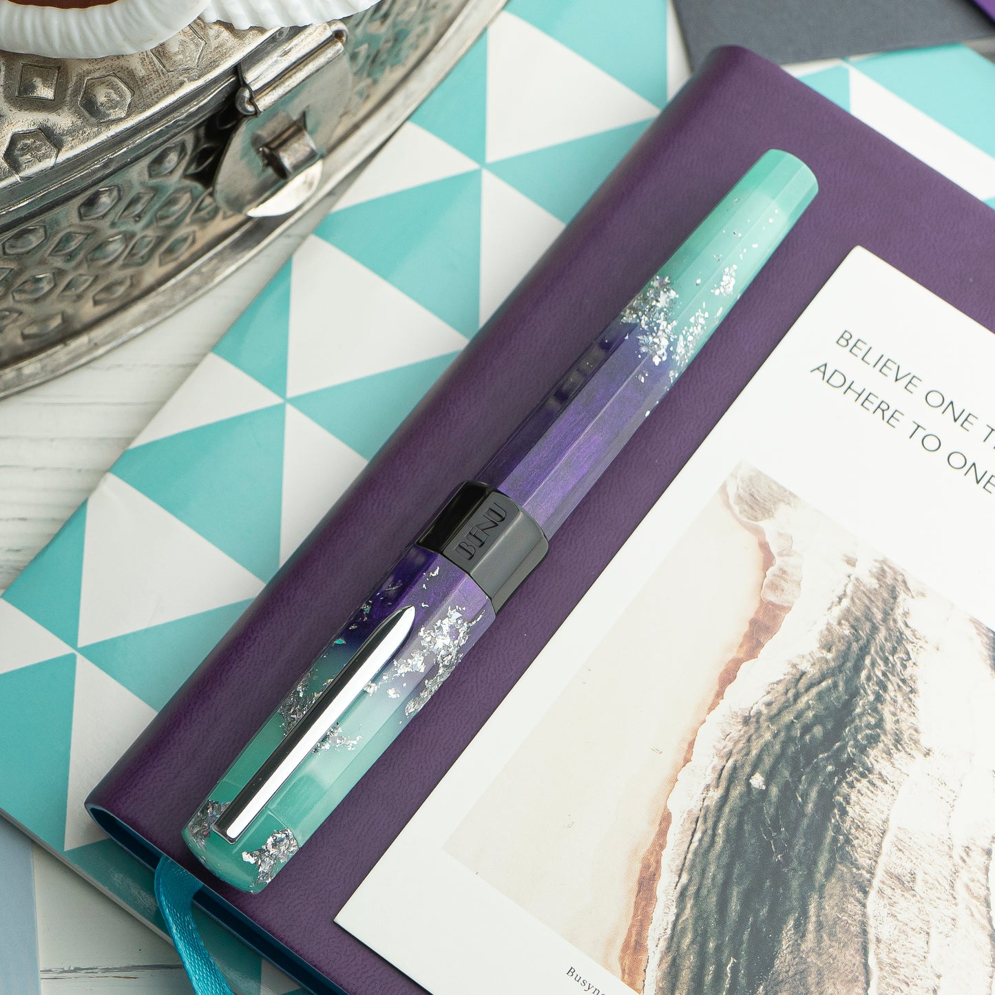 BENU Euphoria Fountain pen - Ocean Breeze