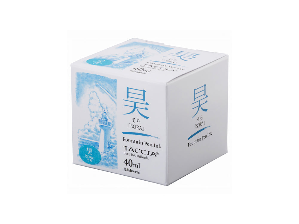 Taccia Sunao-iro Fountain Pen Ink - Sora (Sky Blue)