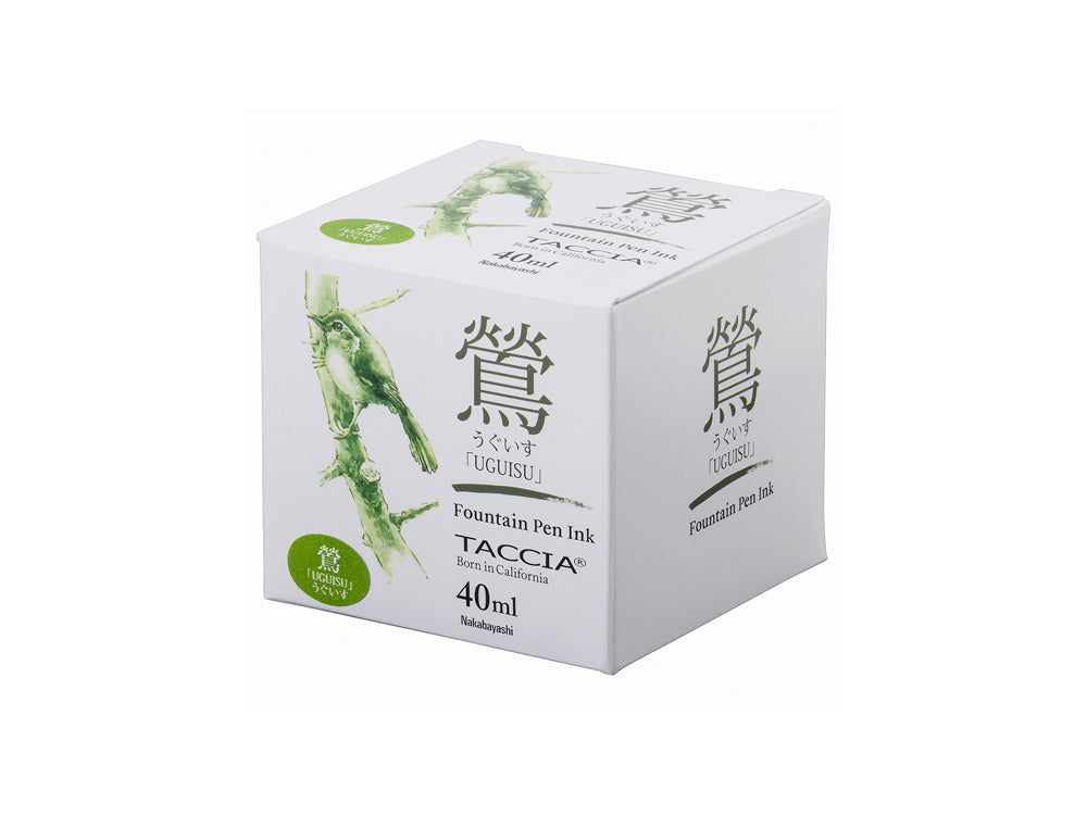 Taccia Sunao-iro Fountain Pen Ink - Uguisu (Olive Green)
